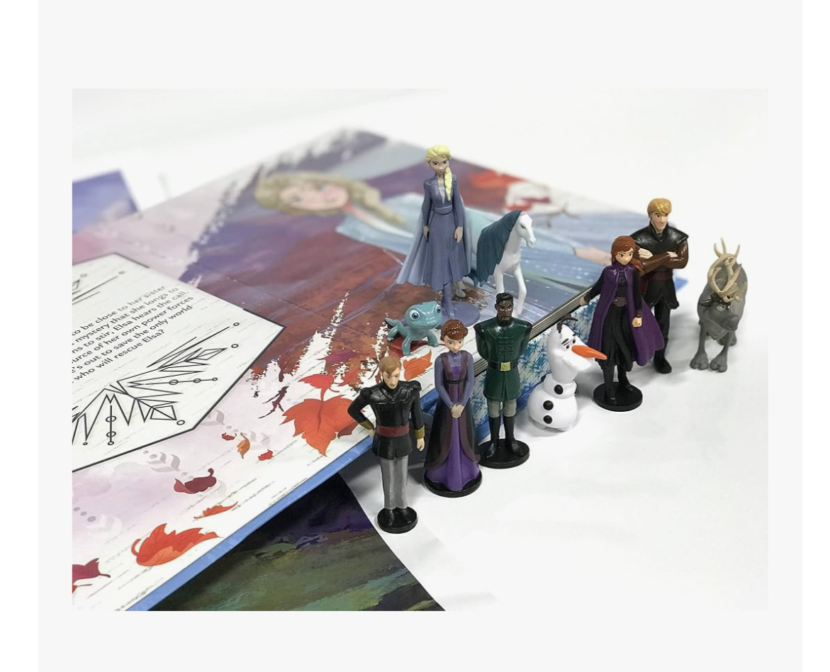 Livre + Figurines - Frozen- (anglais)