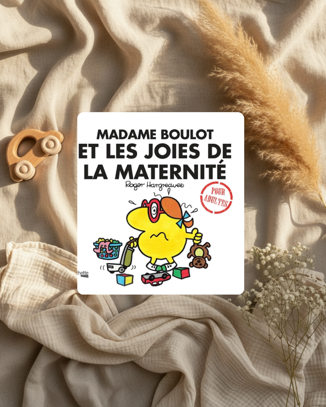 Livre - Mme Boulot « et les joies de la maternité » (français)