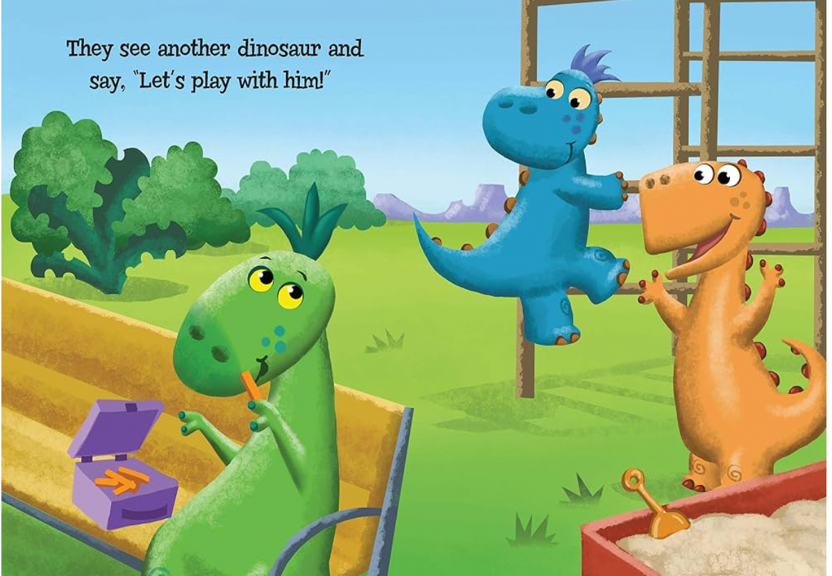 Livre - One Little dinosaur - (anglais)