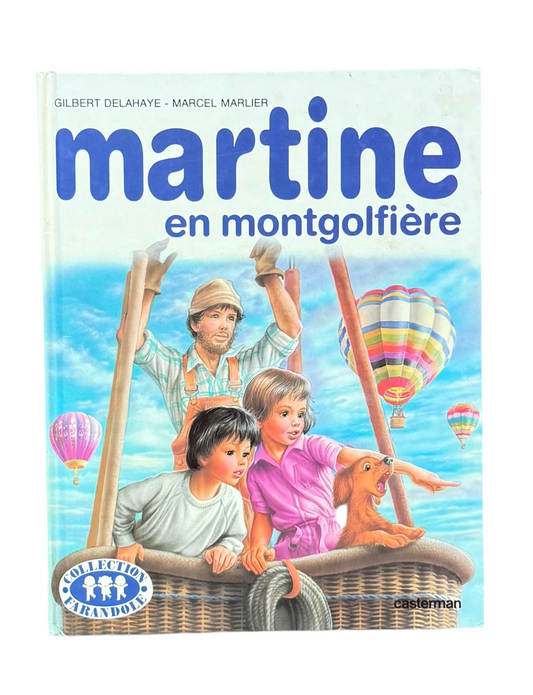 Martine en montgolfière (français) Vintage