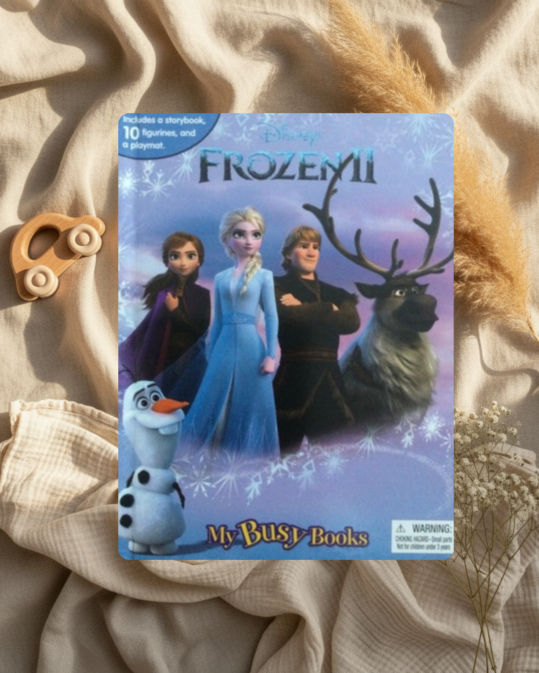 Livre + Figurines - Frozen- (anglais)