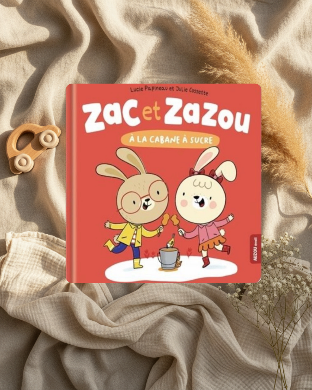 Livre - Zac et Zazou à la cabane à sucre - (français)
