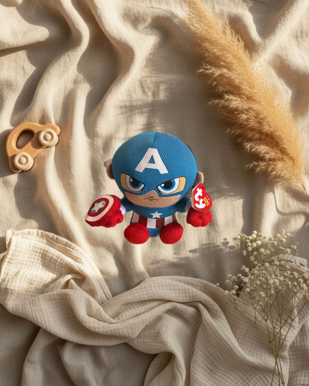 Peluche - Capitaine America - TY *Neuf*