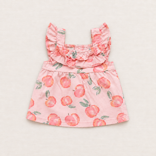 Camisole bébé Carter’s à volants, imprimé fruits roses
