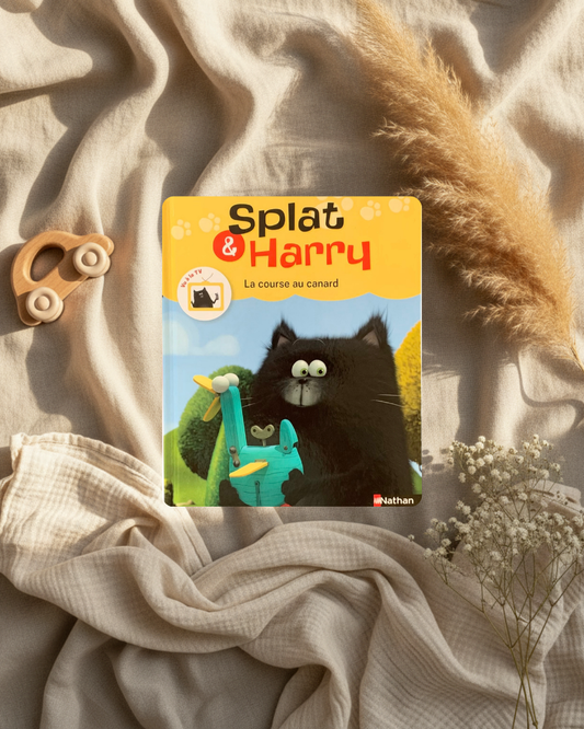 Livre - Splat & Harry - « la course au canard » (français) *Neuf*
