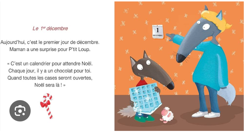 P’tit Loup prépare Noël (français)*Neuf*