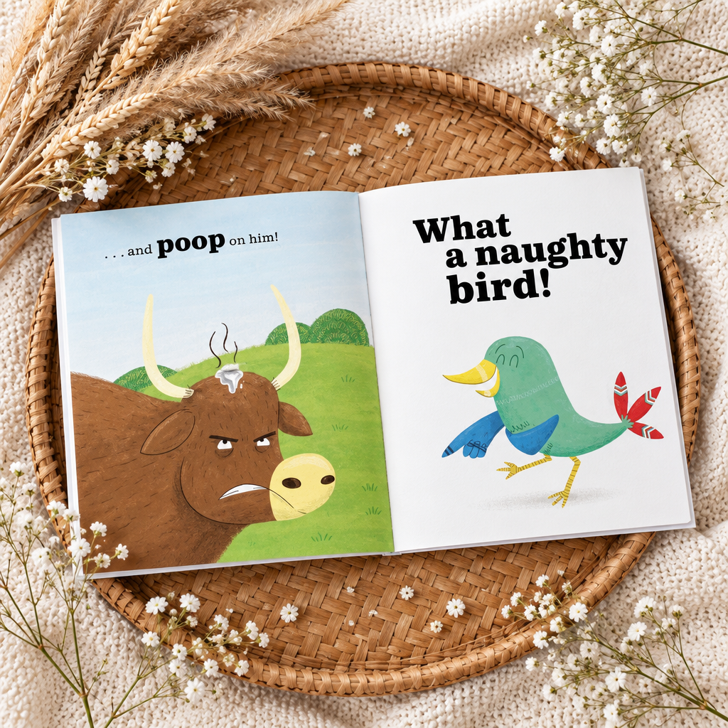 Livre - What a naughty Bird - (anglais)