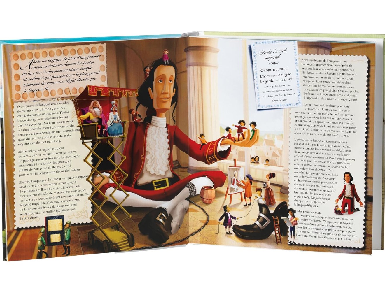 Livre- Les voyages de Gulliver- (français)