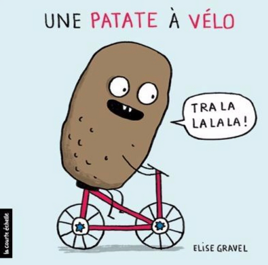 Une patate à vélo (français)