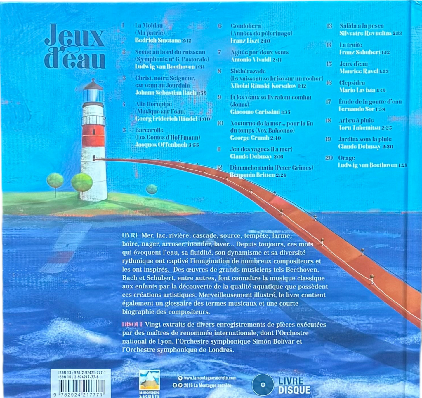 Jeux d’eau (français) livre + CD