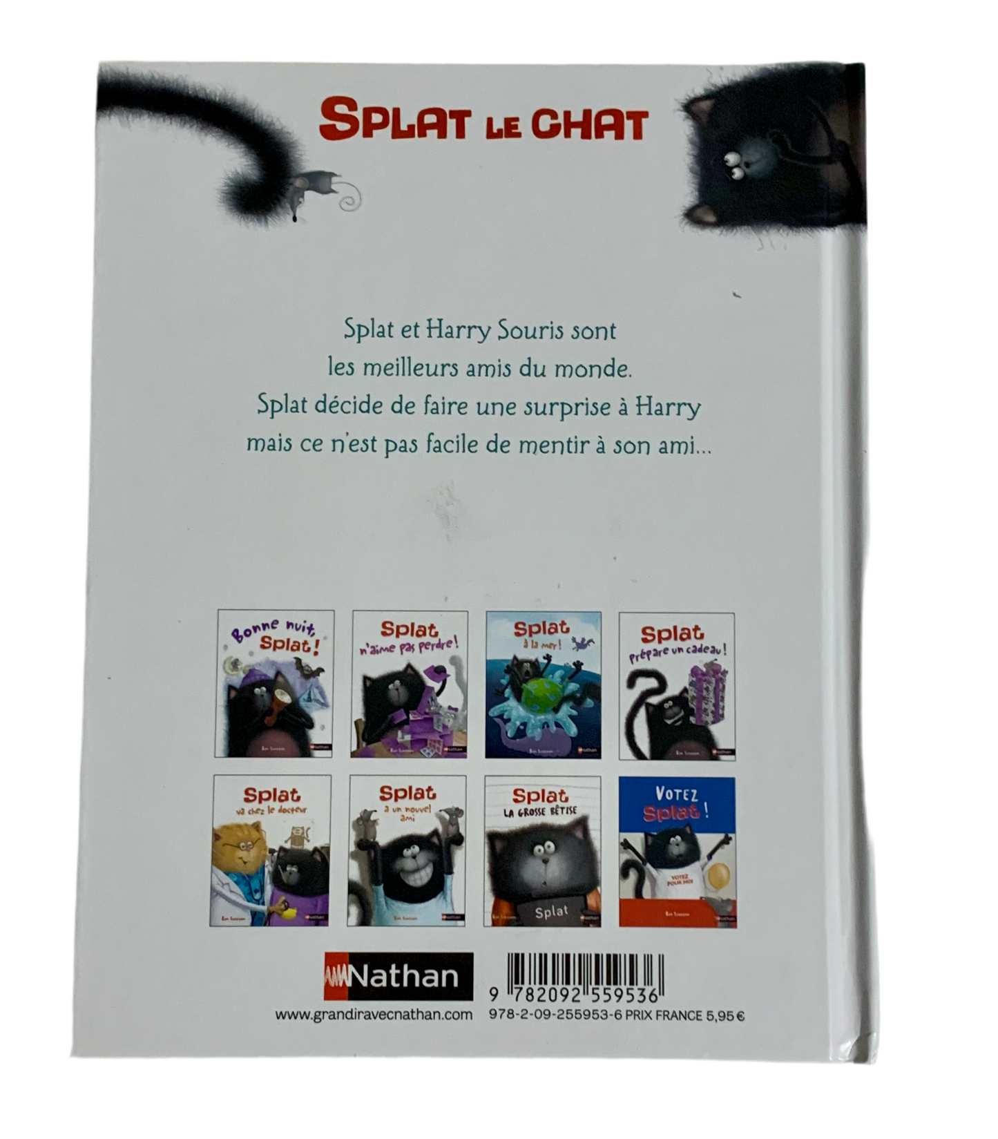 Splat et Harry souris, amis pour la vie (français) *Neuf*