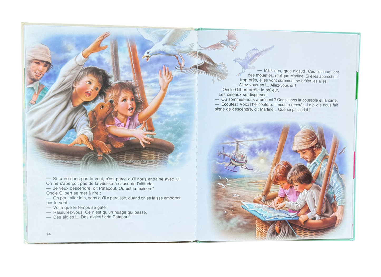 Martine en montgolfière (français) Vintage