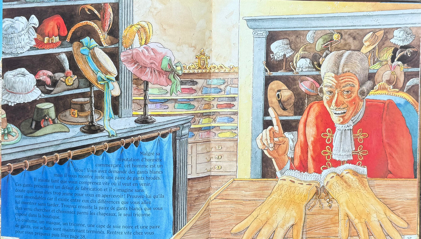 Le Carnaval aux 100 masques (livre-jeu) (français)