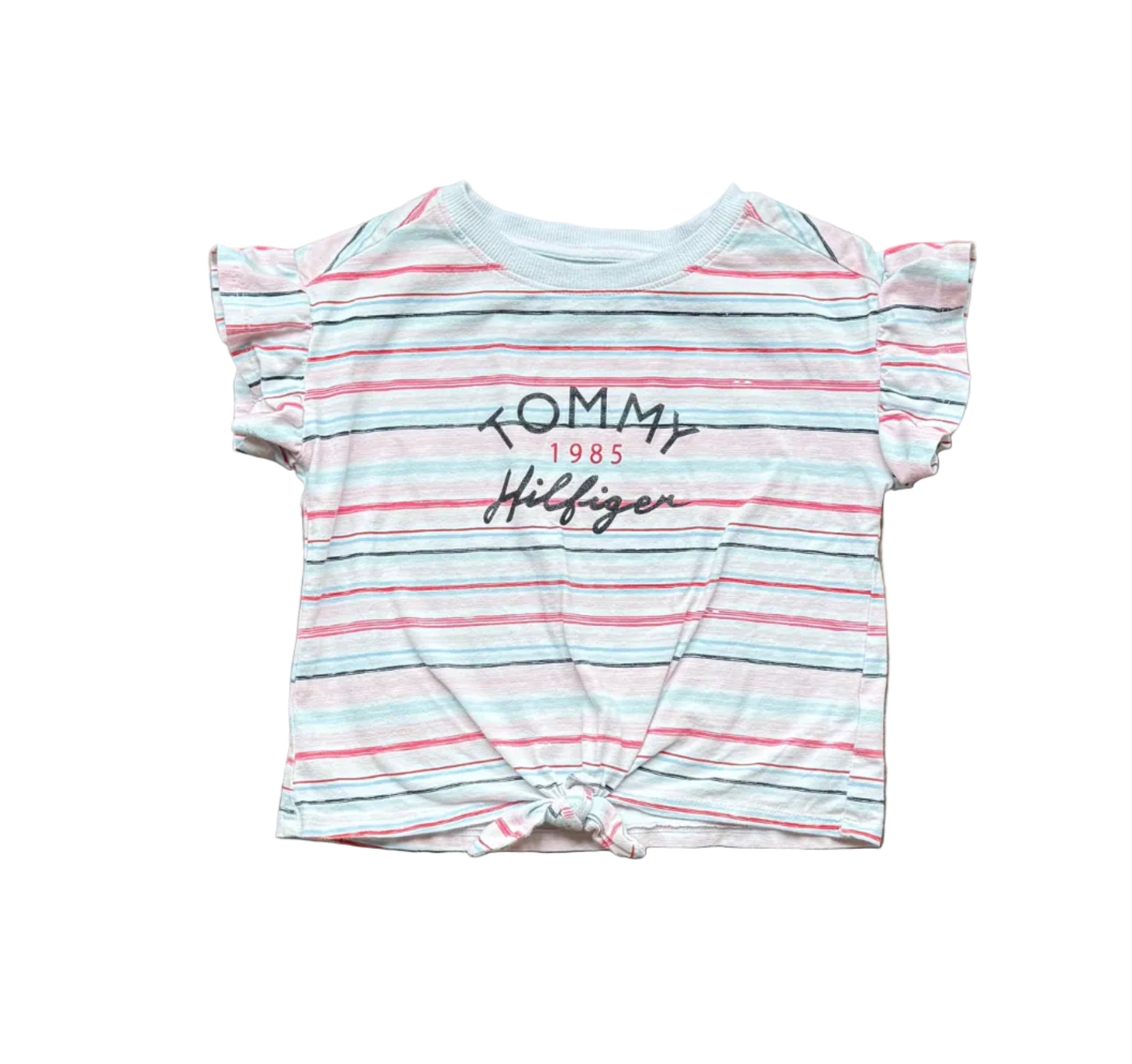T-shirt rayé Tommy Hilfiger, 7 ans