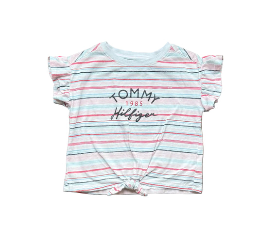 T-shirt rayé Tommy Hilfiger, 7 ans
