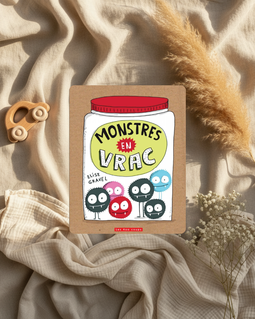 Livre - Monstre en Vrac - Elise Gravel - (français)