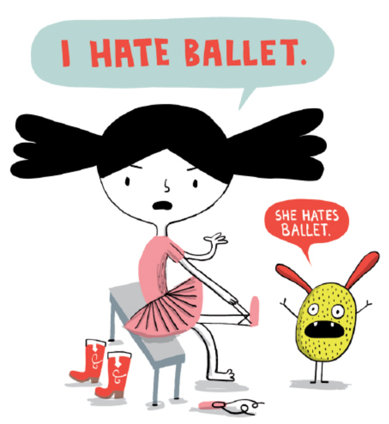 Livre - The Cranky Ballerina- (anglais)