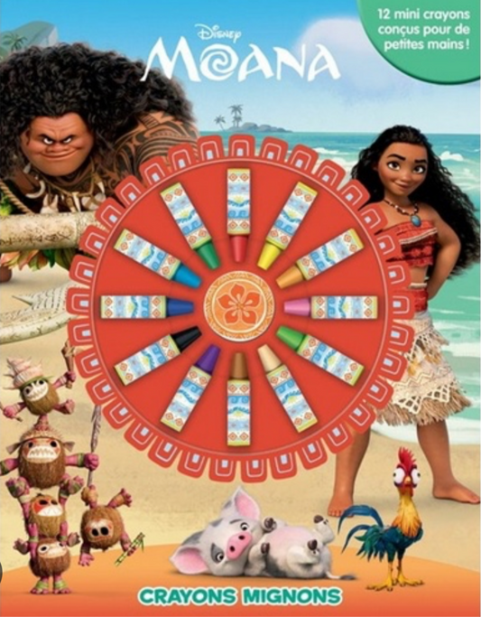 Moana « crayons mignons »