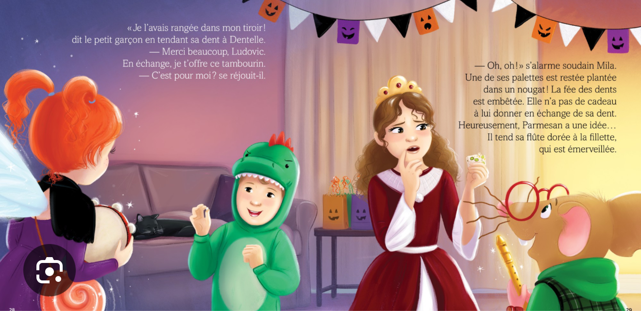 La fée des dents adore l’Halloween (français)