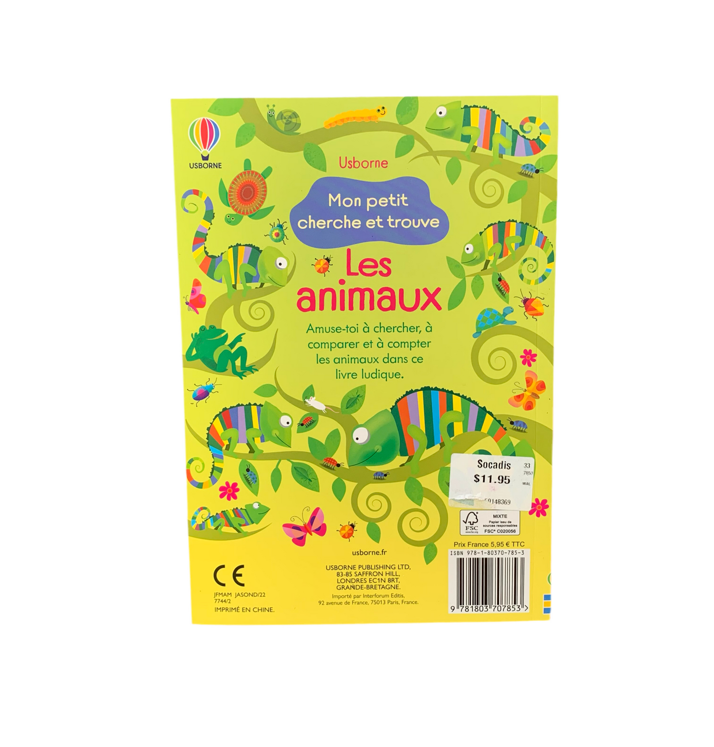 Usborne « Mon petit cherche et trouve » (français) *Neuf*