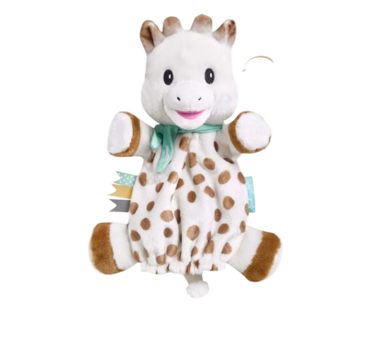 Sophie la girafe (peluche marionnette)